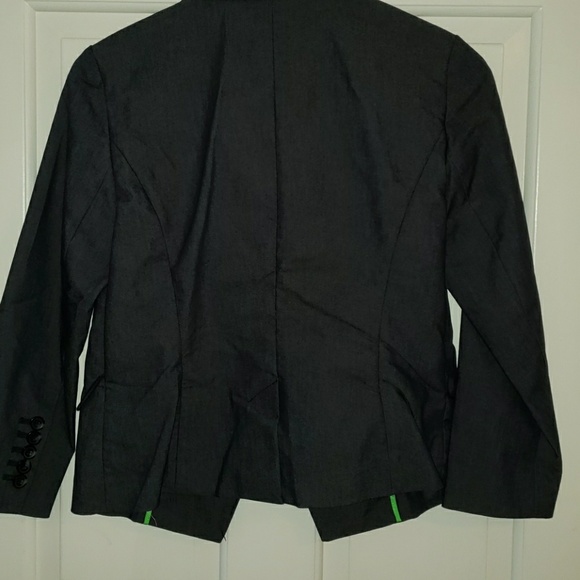 Liz Claiborne denim blazer - Picture 2 of 7